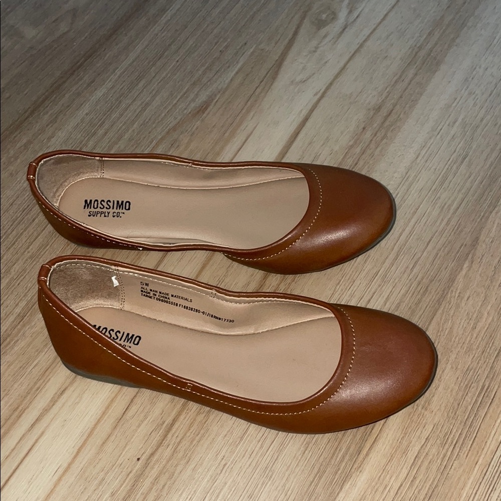 Mossimo Supply Co. Women's Brown Ballet Flats